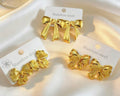 Aretes de lazos en estilos diferentes